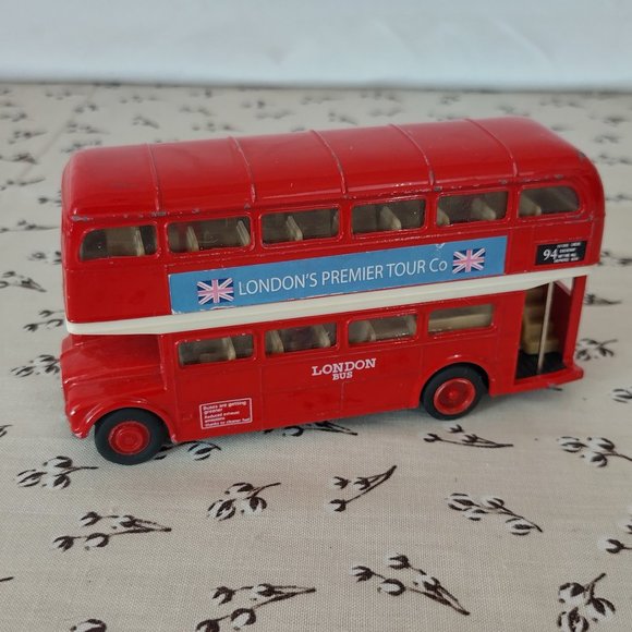 WELLY Diecast London Premier Tour Company Double Decker Bus - Picture 1 of 7